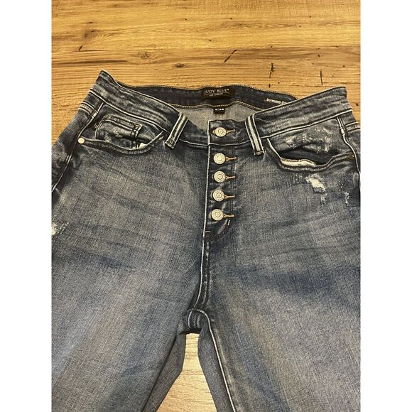 Judy Blue Boyfriend Fit Jeans, size 29/9 - Picture 6 of 16
